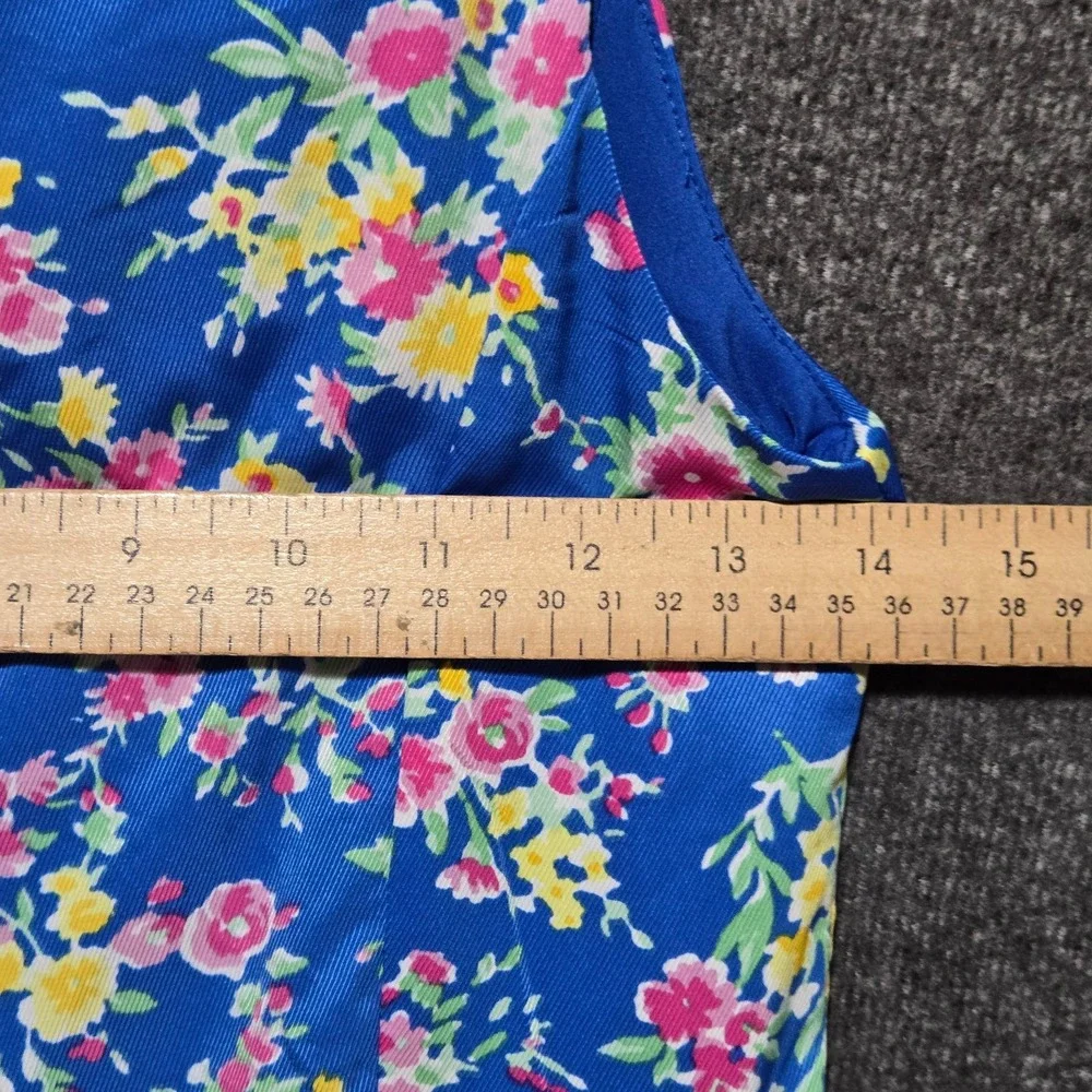 Girls Ralph lauren Polo Dress Size 12 Floral Sleeveless Sunday Dress